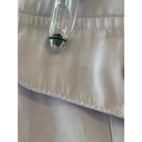 CHICO's Lavender button up roll tab sleeves Chico's 1, med/8 - Picture 3 of 12
